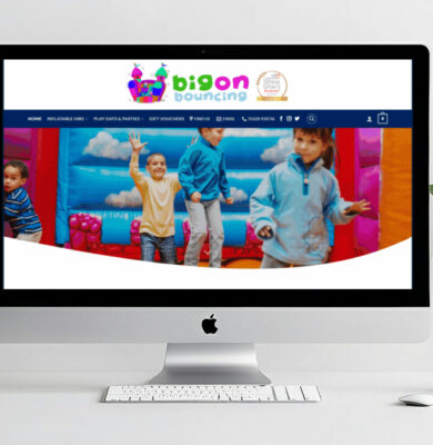Big on Bouncing – Bouncy Castle & Party Booking Website