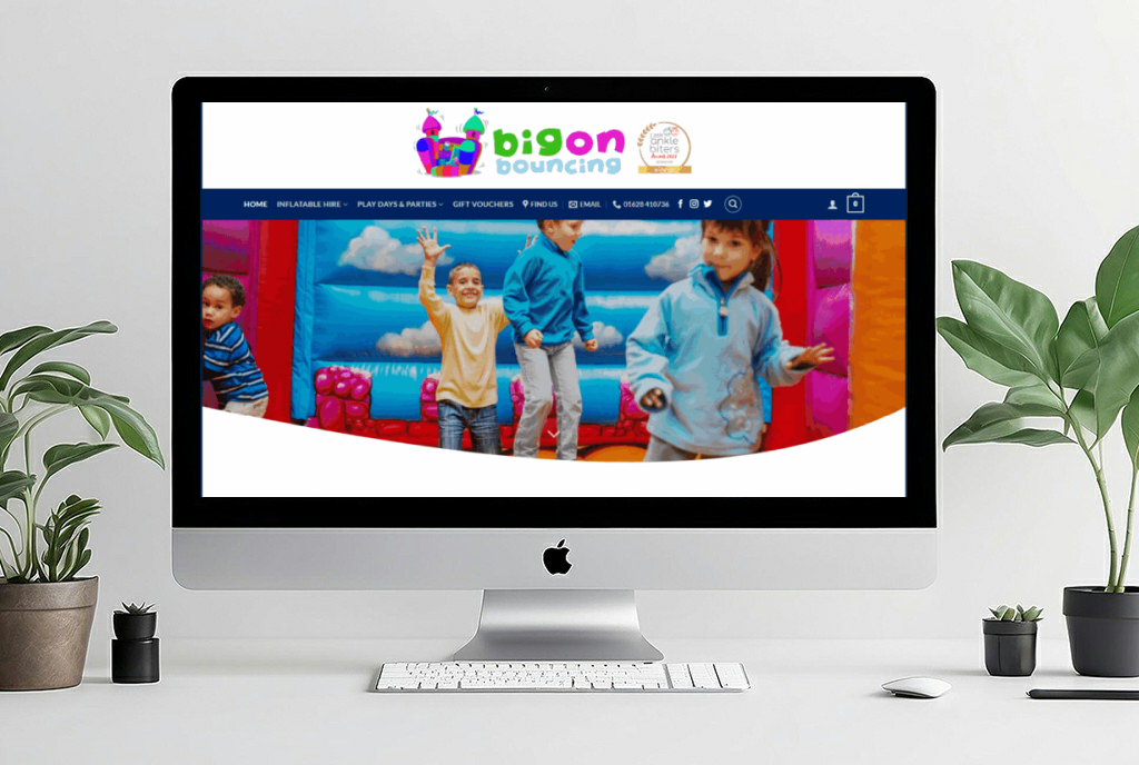 Big on Bouncing – Bouncy Castle & Party Booking Website
