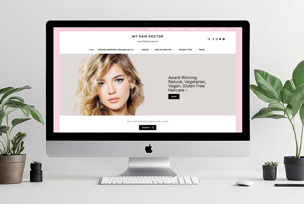 Hair My Doctor – Hair & Scalp Treatment Website